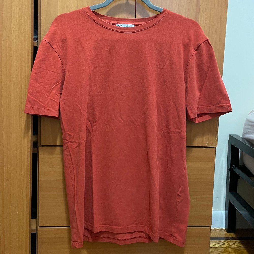 ZARA Large Red T Shirt